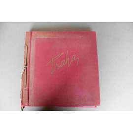 Praha (akvarely, kresby, mj. Pražský hrad, Staré Město, Malá Strana, Zlatá ulička, Petřín, Strahov; věnování a podpis Jaroslav Šetelík; poškozeno)