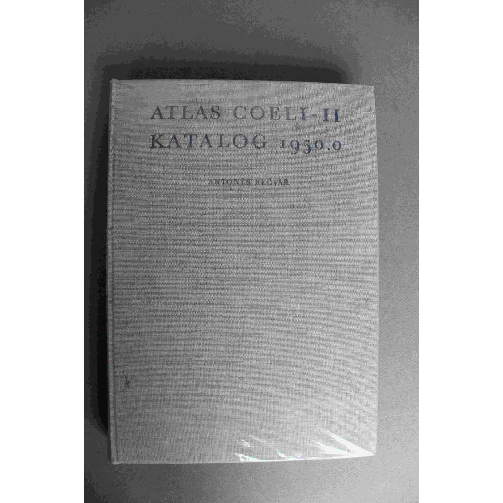Atlas coeli-II. Katalog 1950.0 (vesmír, souhvězdí, měření, tabulky)