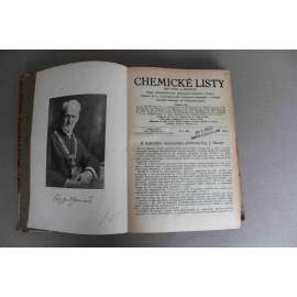 Chemické listy pro vědu a průmysl 1932. roč. 26 (časopis, chemie, mj. XII. Kongres průmyslové chemie, O výchově chemika ve Spojených státech, Značení potrubí, O dvou soubytných fázích) Chemické listy pro vědu a průmysl 1932. roč. 26 (časopis, chemie, mj. XII. Kongres průmyslové chemie, O výchově chemika ve Spojených státech, Značení potrubí, O dvou soubytných fázích)
