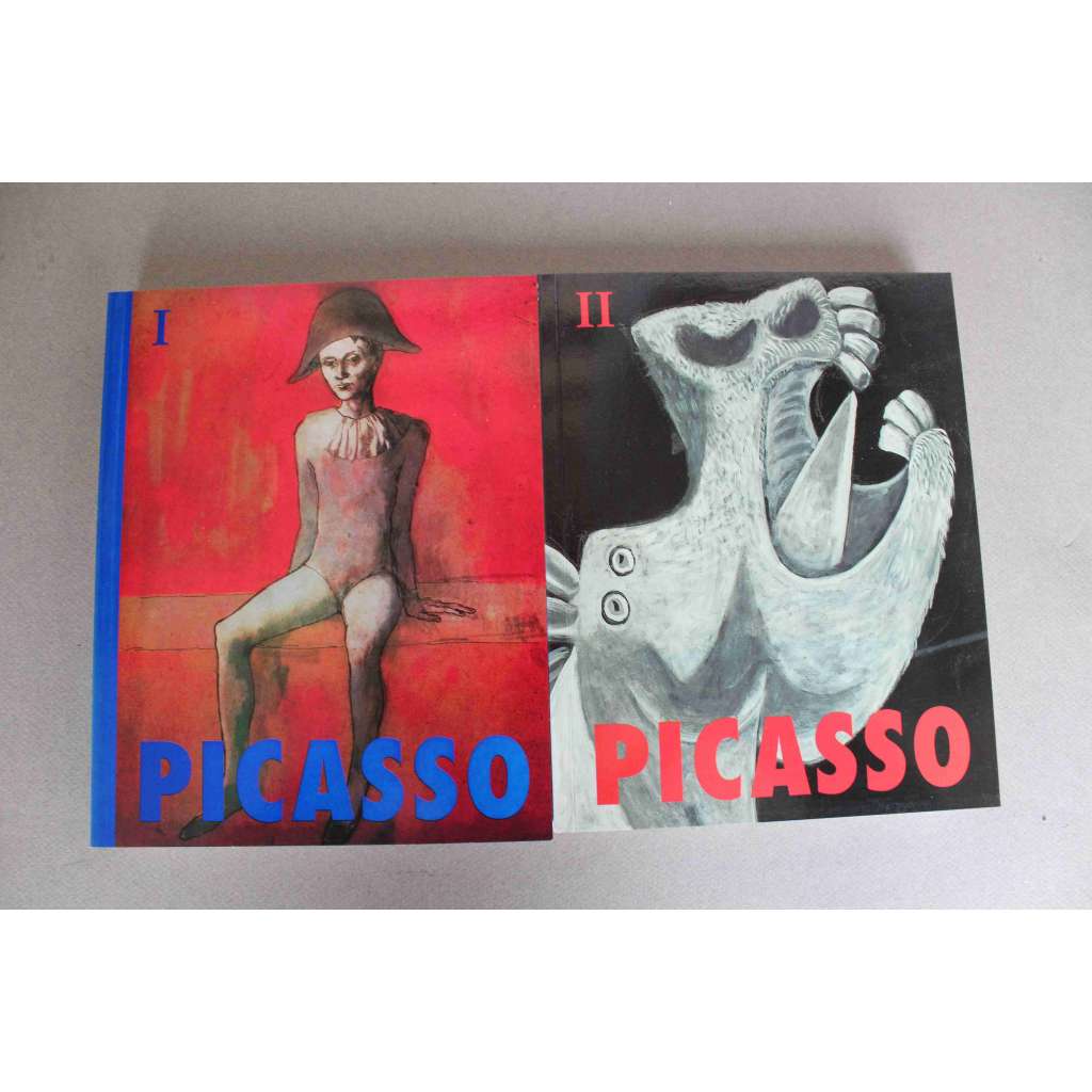 Pablo Picasso. 1881 - 1973, 2 svazky (1 svazek - Dílo 1890-1936, 2 svazek - Dílo 1937-1973; malířství, kubismus, avantgarda)
