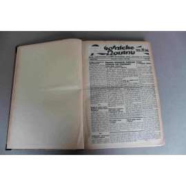 Robotnické noviny 1932, roč. XXIX. (červenec-září) (noviny, deník, první republika, Slovensko, mj. Rozhoduje sa o osude reparačnej konferencie, Hitler do Rakúska, Ako zahynul Tomáš Baťa, Říšské volby Německo) Robotnické noviny 1932, roč. XXIX. (červenec-září) (noviny, deník, první republika, Slovensko, mj. Rozhoduje sa o osude reparačnej konferencie, Hitler do Rakúska, Ako zahynul Tomáš Baťa, Říšské volby Německo)