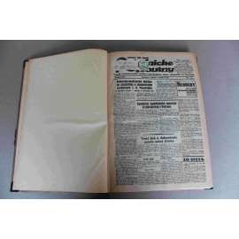 Robotnické noviny 1930, roč. XXVII. (říjen-prosinec) (noviny, deník, první republika, Slovensko, mj. Program návštevy prezidenta v Bratislave, Indické úrady proti všeindickému kongresu, Oslavy sviatku 28. októbra, Bedřich Engels) Robotnické noviny 1930, roč. XXVII. (říjen-prosinec) (noviny, deník, první republika, Slovensko, mj. Program návštevy prezidenta v Bratislave, Indické úrady proti všeindickému kongresu, Oslavy sviatku 28. októbra, Bedřich Engels)