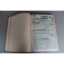 Robotnické noviny 1932, roč. XXIX. (duben-červen) (noviny, deník, první republika, Slovensko, mj. Ivan Dérer, Hindenburg zase prezidentom Nemecka [Hitler], Na Mostecku tekla krv, Májový sviatok Práce, Boje o autonomiu v Katalánsku)