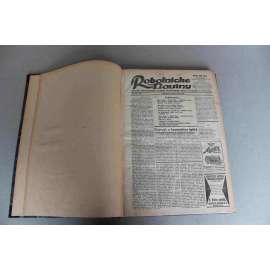 Robotnické noviny 1929, roč. XXVI. (duben-červen) (noviny, deník, první republika, Slovensko, mj. Velikonoce, Gajda odsúdený na dva mesiace do žalára, Srbský hlas o Tukovi, Hlinka dáva zo státnej požičky statitísové kauce za Tuku a Macha)