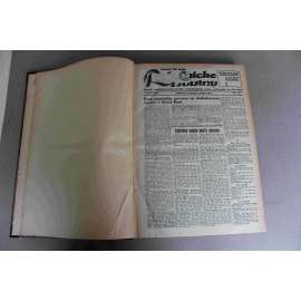 Robotnické noviny 1931, roč. XXVIII. (říjen-prosinec) (noviny, deník, první republika, Slovensko, mj. Pivovarnictvo na Slovensku, Výbuchy nespokojenosti v Maďarsku, Ked ludaci boli ve vláde, Vo Frývaldove 8 mrtvých)