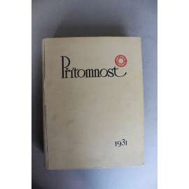 Přítomnost 1931, roč. VIII (časopis, týdeník, první republika, mj. J. Hejda - Krise a jedna generace, Mistr Konsumu; Anketa  o Baťovi; J. Čapek - Padesátiletý Picasso; F. peroutka - Komunista radí demokratům; Německo, krise a my)