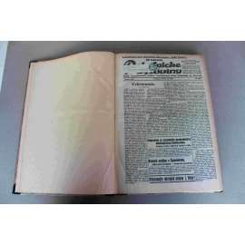 Robotnické noviny 1934, roč. XXXI. (duben-červen) (noviny, deník, první republika, Slovensko, mj. Velikonoce, Bojovný nástup soc.dem. na východe, Volba prezidenta Republiky [T. G. Masaryk], Beneš o uznaní sovjetského Ruska)