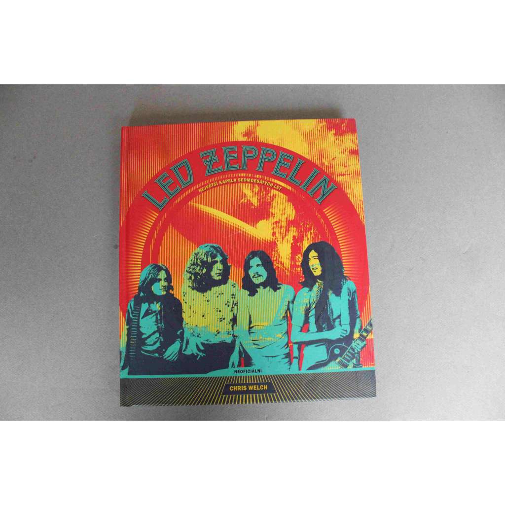 Led Zeppelin. Největší kapela sedmdesátých let (edice: Knihy Omega) (hudební skupina, rock, mj. Robert Plant, Jimmy Page, John Bonham)
