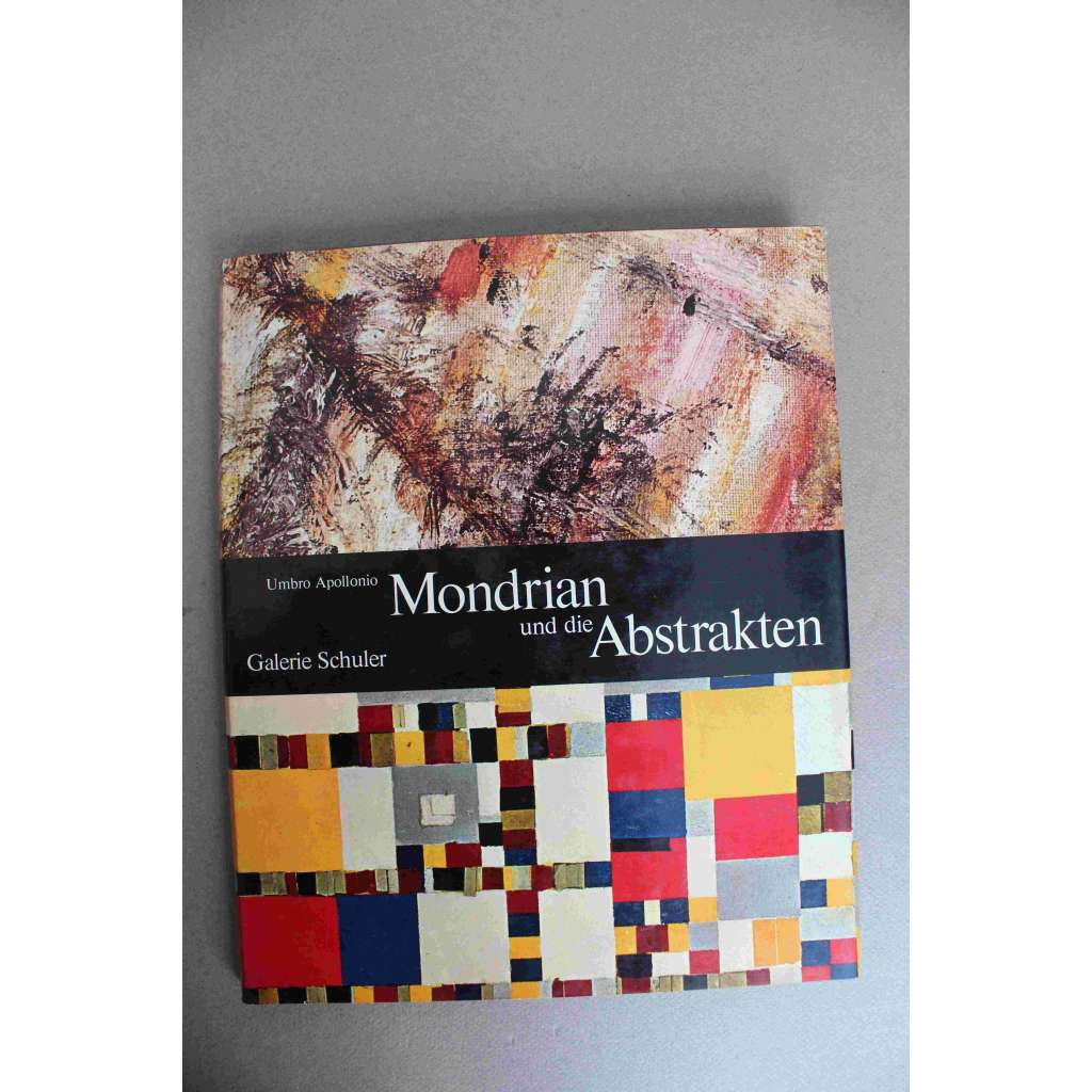 Mondrian und die Abstrakten (Mondrian a abstrakce, Piet Mondrian, malířství, avantgarda, mj. Theo van Dooesburg, Tatlin, Pevsner, Rodčenko, El Lissitzky, Malevič, Moholy-Nagy, Arp, Wols, Dubuffet, Fontana, Kupka, Kandinsky)