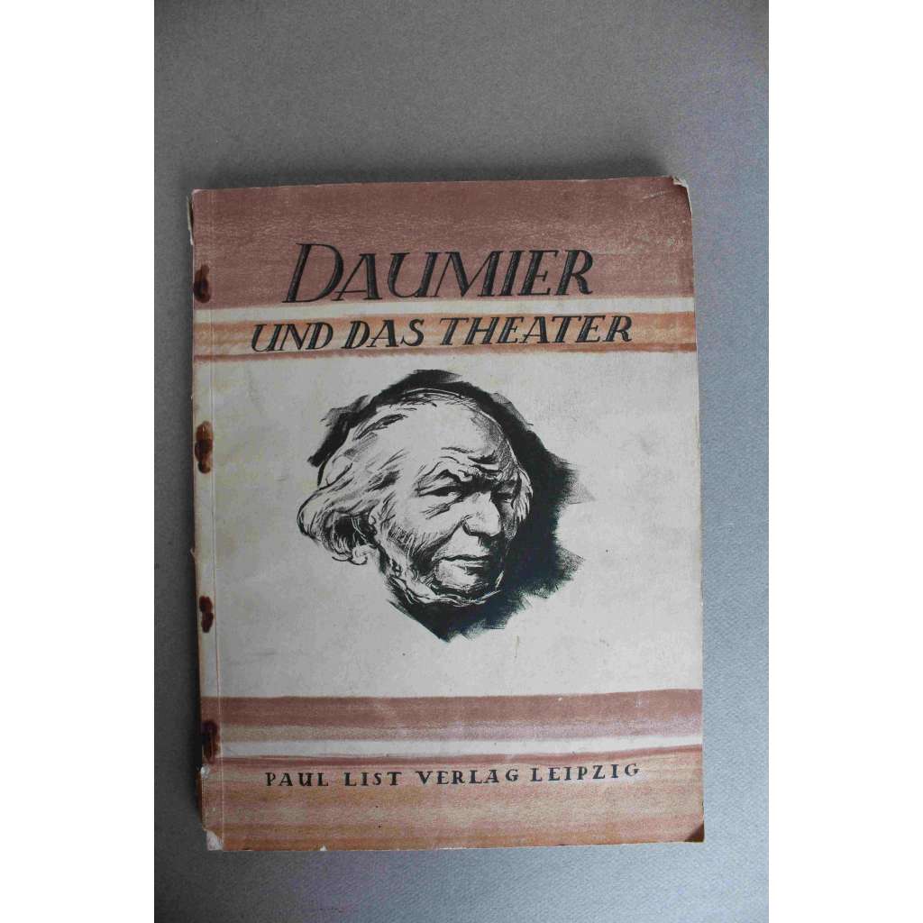 Daumier und das Theater (Daumier a divadlo, Honoré Daumier, kresba, karikatura)