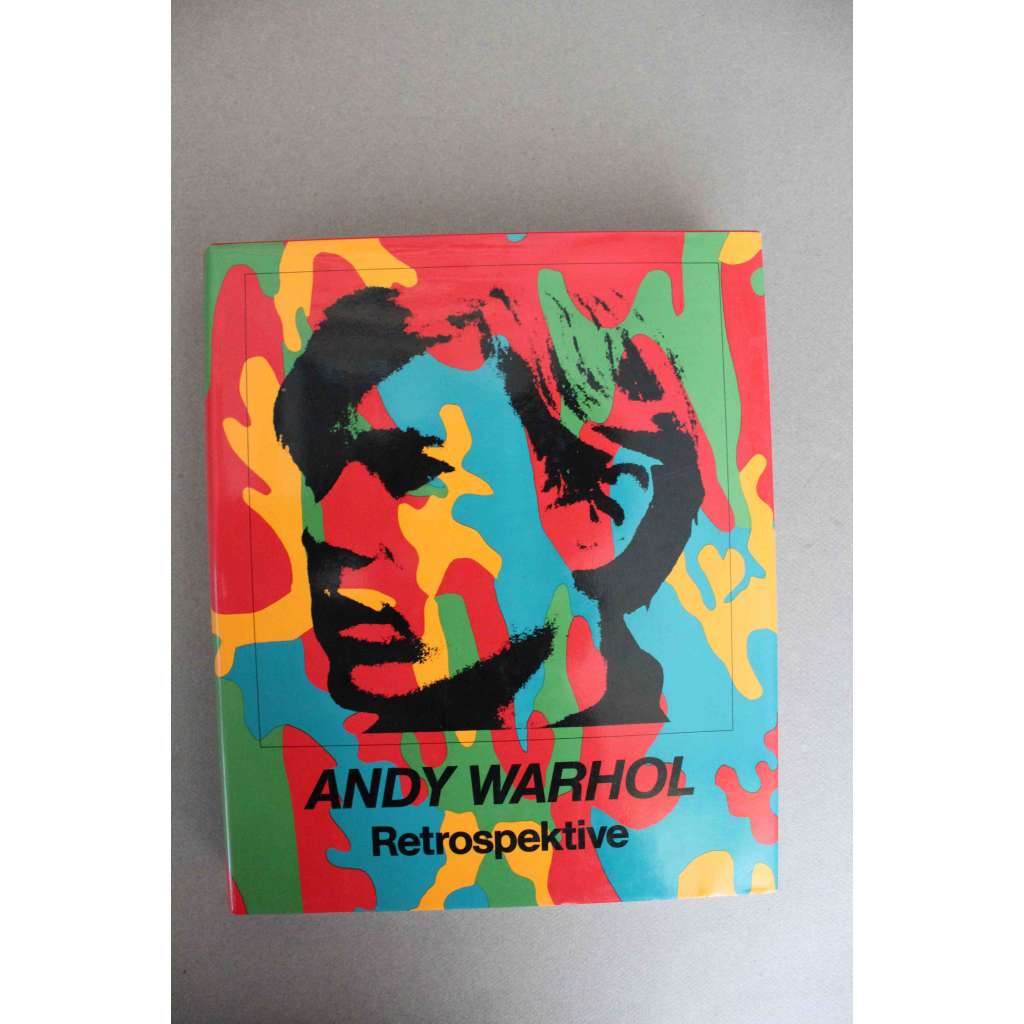 Andy Warhol. Retrospektive (Retrospektiva, výstavní katalog, Pop-Art, mj. Coca Cola, Marilyn, Mao, Mickey Mouse)