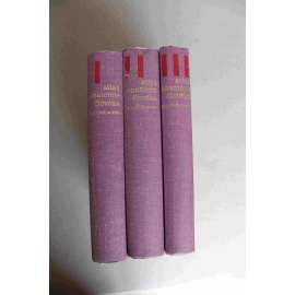 Atlas anatomie člověka 3 svazky (učebnice, lidské tělo, mj. Nauka o kostech, kloubech, vazech a svalech; Nauka o vnitřních orgánech a cévách: Neurologia-Esthesiologia-Endocrinologia)