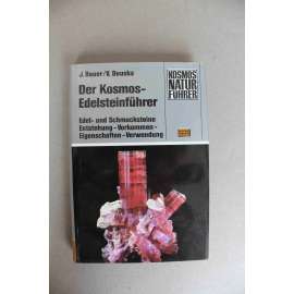 Der Kosmos - Edelsteinführer. Edel- und Schmucksteine (drahokamy, polodrahokamy, mj. diamant, korund, topas, olivín, achát, granát)