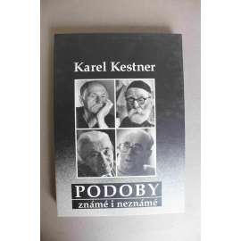Karel Kestner. Podoby známé i neznámé (fotografie; podpis Karel Kestner; mj. J. Horejc, C. Bouda, Z. Burian, F. Gross, K. Souček, K. Lhoták, K. Saudek, J. KOlář, O. Zoubek, J. Slíva, A. Šimotová, J. Foglar)