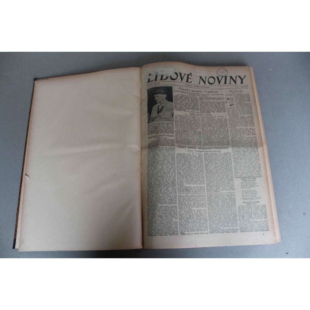 Lidové noviny 1943, roč. 51 (květen-červen) (protektorát, deník, druhá světová válka, mj. Vůdce přijal Lavala [Hitler], Tvrdé boje na Kubani trvají, Katynský zločin je výstrahou Evropě, Tunisko [Afrikakorps], Maršál Rommel)