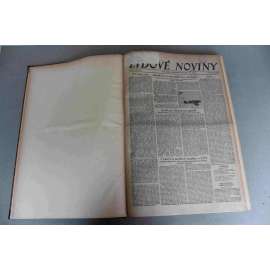 Lidové noviny 1943, roč. 51 (červenec-srpen) (protektorát, deník, druhá světová válka, mj. Rooseveltova cesta do války, Dóm v Kölnu, Prudké boje od Bělgorodu po Kursk, Emil Hácha, Vůdcova schůzka s Ducem, Sesazení Mussolini)