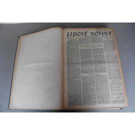 Lidové noviny 1938, roč. 46 (květen-červen) (deník, první republika, mj, Hitlerův projev, Hitler odjel do Říma, Polsko a ČSR, Mussolini vítá Hitlera, President k našemu dnešku [Beneš], Franco - Španělsko)