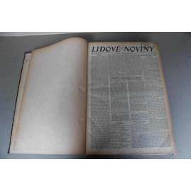 Lidové noviny 1933, roč. 41 (březen-duben) (deník, první republika, mj. Důsledky Berlínského požáru [Göring, Hitler], Zapálení Reichstagu, Hindenburg se podřizuje Hitlerovi, Mussoliniho pakt velmocí, Ladislav Kobsínek - R. Gajda)