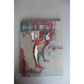 Pavel Roučka (výstavní katalog, malířství, abstrakce; věnování a podpis Pavel Roučka)