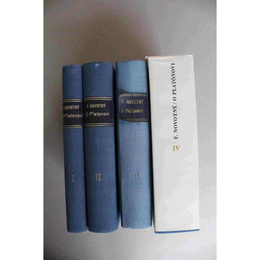 O Platonovi, 4 svazky (edice: Laichterův výbor nejlepších spisů poučných-Academia) (Platón, filozofie, antika, biografie; mj. Akademeia, Sokrates, Člověk a filosof, Gorgias, Ion, Faidon, Symposion) O Platonovi, 4 svazky (edice: Laichterův výbor nejlepších spisů poučných-Academia) (Platón, filozofie, antika, biografie; mj. Akademeia, Sokrates, Člověk a filosof, Gorgias, Ion, Faidon, Symposion)