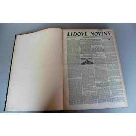 Lidové noviny 1941, roč. 49 (září-říjen) (protektorát, deník, druhá světová válka, mj. Mohutné zničující bitvy - Rusko, Kruh kolem Oděsy, Petrohrad obklíčen, Postup na Ukrajině - Kyjev, Heydrich - K. H. Frank, K. Lažnovský - chlebíčková aféra)