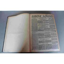 Lidové noviny 1940, roč. 48 (červenec-srpen) (protektorát, deník, druhá světová válka, mj. Největší vojenské vítězství v dějinách [pád Francie], Hodina Anglie se blíží, Plán útoku na Rusko, Bitva o Británii, Nálety na Londýn)