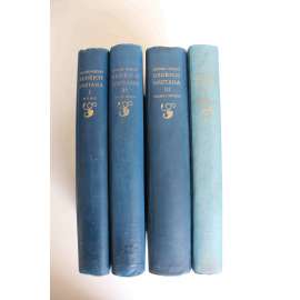 Bedřich Smetana 4 svazky (biografie, hudba, hudební skladatel, mj. Doma, Na studiích, Praha a Venkov, Ve společnosti; Litomyšl, Josef K. Tyl)