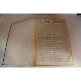 Lidové noviny 1931, roč. 39 (říjen-prosinec) (deník, první republika, mj. Baťa v Berlíně, Nové pražské volby, Výstava v Pardubicích skončena, T. A. Edison zemřel, K. Čapek - Velká pohádka doktorská, Napětí Rusko-japonské, Vánoční strom republiky)