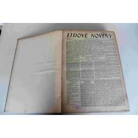 Lidové noviny 1927, roč. 35 (říjen-prosinec) (deník, první republika, mj. Velký požár v Brně, Josef Thomayer zemřel, Nový Englišův rozpočet, Legionáři a armáda, K. Čapek - Rozpaky obdarovaného)