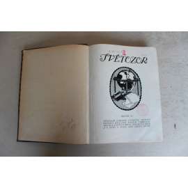 Světozor. Obrazový týdenník 1915, ročník XV. (časopis, beletrie, kultura, umění, první světová válka,  mj. Antverpy, Cařihradské hradby, Námořní bitva, Bospor, Dardanely a průplav Suezský, J. Hašek - V horách na rumunské straně)