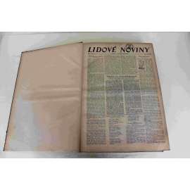 Lidové noviny 1936, roč. 44 (listopad-prosinec) (deník, první republika, mj. Král Carol v Brně a v Bratislavě, Američané dnes volí presidenta [Roosevelt], Anglie a Německo, Maginotova linie, Občanská válka Španělsko, král Edvard - abdikace)