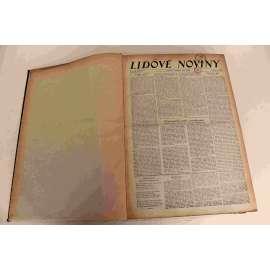 Lidové noviny 1935, roč. 43 (květen-červen) (deník, první republika, mj. K. Čapek - Volební advent, Německé loupeže lidí, E. Bass - Vojna a mír, Medaile Wilsonova TGM, Zbrojení Německo, České Brno zvítězilo, Itálie - Habeš)