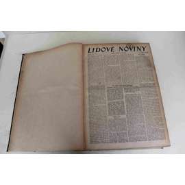 Lidové noviny 1935, roč. 43 (březen-duben) (deník, první republika, mj. K. POláček - Michelup a motocykl, Sársko se připojuje k Německu, Moskva a východní pakt, K. Čapek - T. G. Masaryk o demokracii, Mlčení TGM, Řecká revoluce,