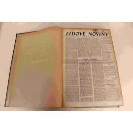 Lidové noviny 1932, roč. 40 (červenec-srpen) (deník, první republika, mj. Resoluce o odzbrojení, Tomáš Baťa se zabil, Po tragické smrti Tomáše Bati, Benešova opatrná důvěra, Olympiáda Los Angeles, Hitler chtěl být diktátorem)