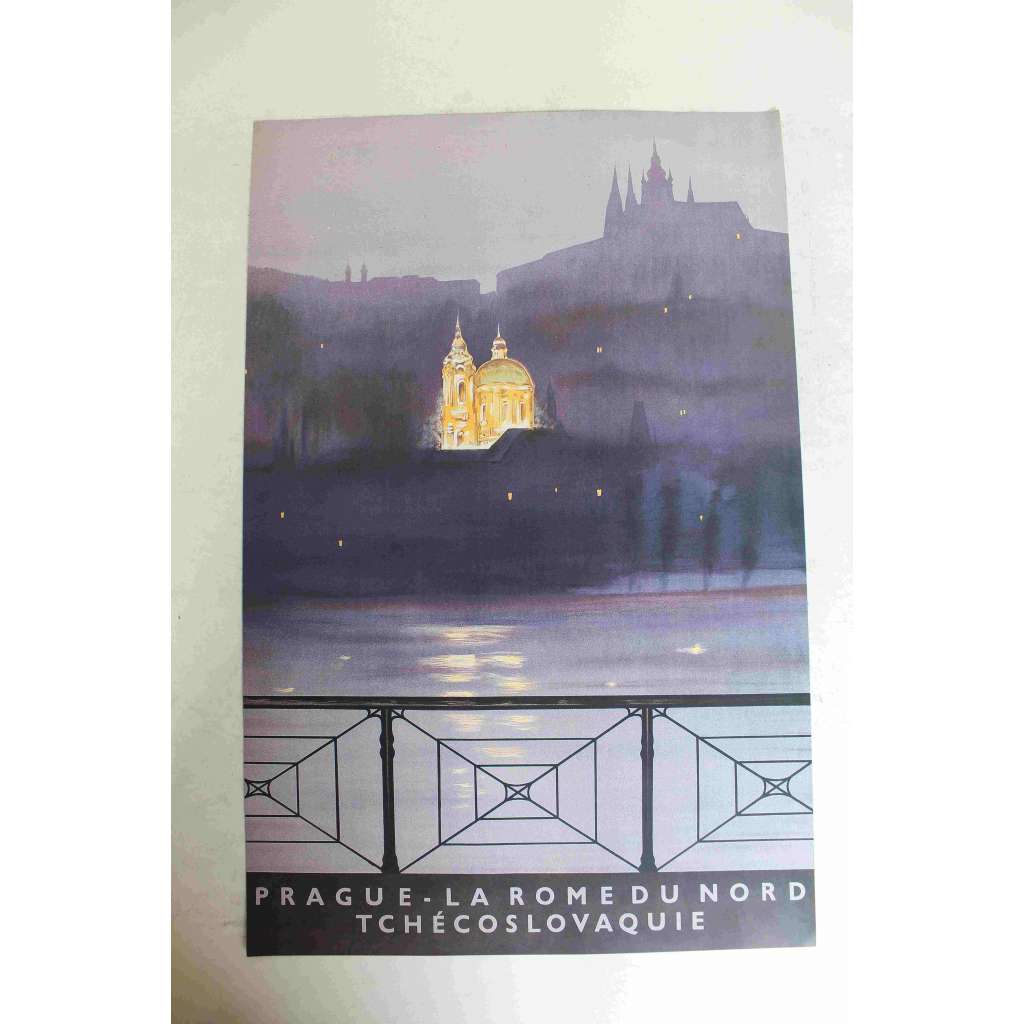 Prague-La Rome du Nord Tchécoslovaquie (Praha-Řím severu, Československo) (tisk 1937)