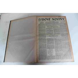 Lidové noviny 1936, roč. 44 (září-říjen) (deník, první republika, mj. Německá armáda a zásobování, Španělsko [občanská válka, Franco], Palestina uzavřena židům?, Strach z Ruska, Goebbelsovy rudé opěrné body v ČSR, Eden vychází vstříc Hitlerovi)