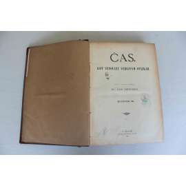 Čas. List věnovaný veřejným otázkám 1896, roč. X. (noviny, deník realistů - Herben, Masaryk, Cyril Dušek ad., mj. Boj o rukopisy, K. H. Borovský, Brno, J. Pekař - Dějiny valdštejnského spiknutí; Ant. Dvořák)