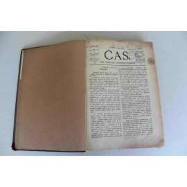 Čas. List věnovaný veřejným otázkám 1894, ročník VIII (noviny, deník realistů - Herben, Masaryk, Cyril Dušek ad., mj. Naše záložny, F. L. věk - Jirásek, Literární hnutí v Norsku [Ibsen, Björnson, Hamsun], Matice Česká, Sionismus)