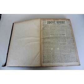 Lidové noviny 1919, roč. XXVII. (duben-červen) (deník, první republika, mj. Karpatská Rus, Hranice naší republiky budou určeny koncem týdne, Těšínsko, Proti bolševictví, Mírová smlouva, na Pešť, Velká Ostrava)