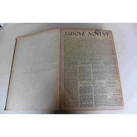 Lidové noviny 1925, roč. 33 (leden-březen) (deník, první republika, mj. Novoroční projev presidenta republiky [Masaryk], Fašismus proti zednářství, Rok bez Lenina, K. Čapek - Pošta, Jenom knížky, F. Peroutka - Poslední buditel [Masaryk])