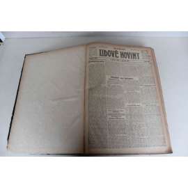 Lidové noviny 1919, roč. XXVII. (červenec-září) (deník, první republika, mj. Maďaři na ústupu [Béla Kun], Spor Lenina s Trockým, Velká bitva ve východním Haliči, Bratislava žádá pravý břeh Dunaje, Dohoda obsadí Maďarsko rumunským vojskem, Těšínsko)