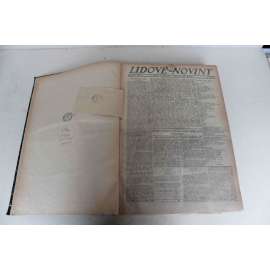 Lidové noviny 1921, roč. 29 (leden-březen) (deník, první republika, mj. Masaryk o bolševictví, Ernest Denis zemřel, Rakousko před úpadkem, Itálie anektovala Zadar, Politická nemov v Polsku [Pilsudski], Rusko a Anglie)