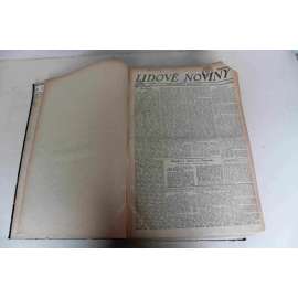 Lidové noviny 1923, roč. 31 (leden-březen) (deník, první republika, mj. Francouzský a britský reparační program, Předběžný mír v Lausanne? [Turecko], Atentát Rašín, Ministr Rašín mrtev, Boj o Klajpedu, Francouzi v Porúří)