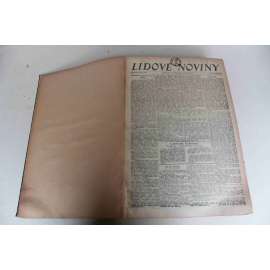 Lidové noviny 1924, roč. 32 (červenec-září) (deník, první republika, mj. Alsasko-Lotrinsko, Gdánsko a Polsko, Konference Malé dohody v Praze, K. Čapek - Anglické listy, Brněnské výstavní trhy, Válečné půjčky - Německo)