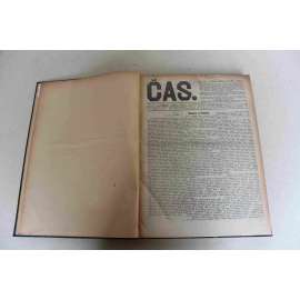 Čas. List věnovaný veřejným otázkám 1912, roč. XXVI (únor) (noviny, deník realistů - Herben, Masaryk, Cyril Dušek ad., mj. Rusko a Finsko, Německé umění v Čechách, Válka Itálie s Tureckem, Moravské sněmování, Benešov, Plzeňští Němci)