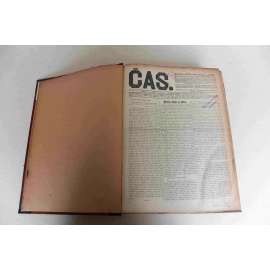 Čas. List věnovaný veřejným otázkám 1911, roč. XXV (září-prosinec) [noviny, deník realistů - Herben, Masaryk, Cyril Dušek ad., mj. Drahota a nezaměstnanost, Sjezd německé sociální demokracie, Válka Itálie s Tureckem, Smetana contra Dvořák?)