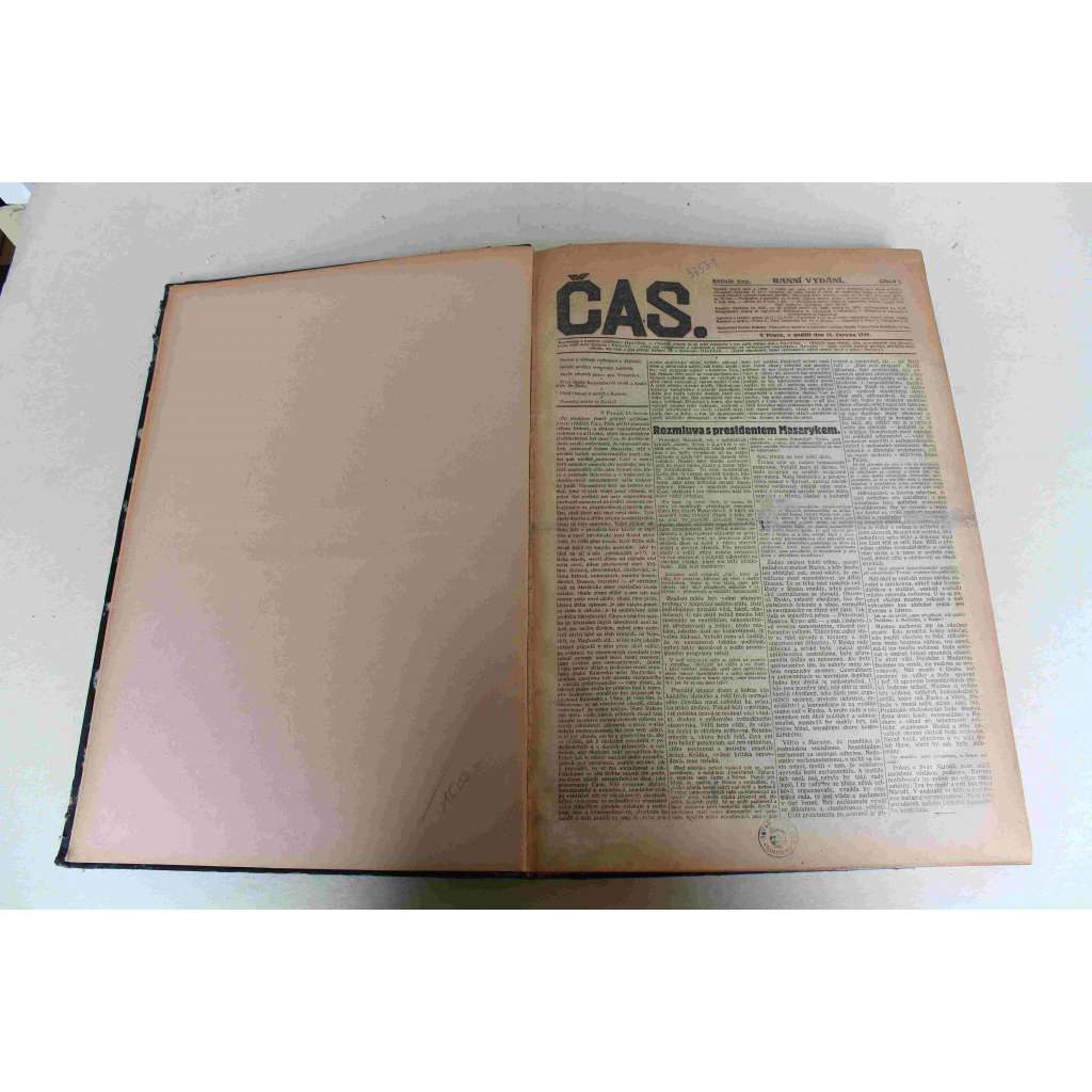 Čas. List věnovaný veřejným otázkám 1920, roč. XXX (červen-červenec) [noviny, deník realistů - Herben, Masaryk, Cyril Dušek ad., mj. Rozmluva s presidentem Masarykem, Těšínsko, Bolševictví v orientě, Válka Rusko-polská, Bela Kun do Ruska) Čas. List věnovaný veřejným otázkám 1920, roč. XXX (červen-červenec) [noviny, deník realistů - Herben, Masaryk, Cyril Dušek ad., mj. Rozmluva s presidentem Masarykem, Těšínsko, Bolševictví v orientě, Válka Rusko-polská, Bela Kun do Ruska)