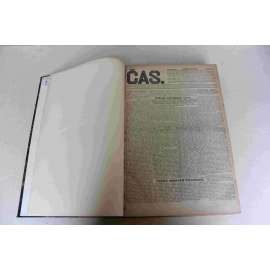 Čas. List věnovaný veřejným otázkám 1921 ročník XXXI (říjen-prosinec) [noviny, deník realistů - Herben, Masaryk, Cyril Dušek ad., mj. Otázka západních Uher, Albánie, Horní Slezsko rozděleno, Pro dohodu polsko-ČSR, Německé reparace, Detronizace Karel I.)