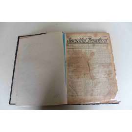 Sociální Demokrat 1920, roč. II. (březen-prosinec) (noviny, deník, první republika, mj. Polský útok na sovětové Rusko, Pravda o sovětovém Rusku, Ze Sibiře, R. Bechyně a Mělník, Český národ a komunism) Sociální Demokrat 1920, roč. II. (březen-prosinec) (noviny, deník, první republika, mj. Polský útok na sovětové Rusko, Pravda o sovětovém Rusku, Ze Sibiře, R. Bechyně a Mělník, Český národ a komunism)