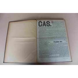 Čas. List věnovaný veřejným otázkám 1912, roč. XXVI (červenec) (noviny, deník realistů - Herben, Masaryk, Dušek, mj. Pražské dni - sokolský slet, Albín Bráf, Rudolf II. a jeho dvůr, Válka Itálie s Tureckem, Právní úprava vzduchoplavby, Brno)